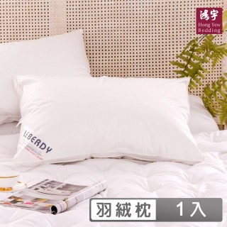 【HongYew 鴻宇】90% 奧地利羽絨枕(1入)