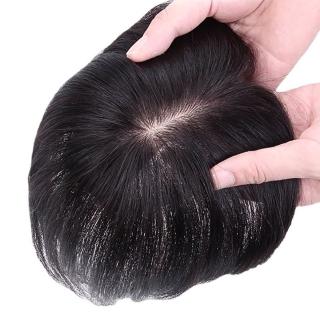 【巴黎精品】現貨出清 不退換 真髮髮片短假髮透氣輕量免打理隱形(超薄短直髮女假髮5色a1cq1)