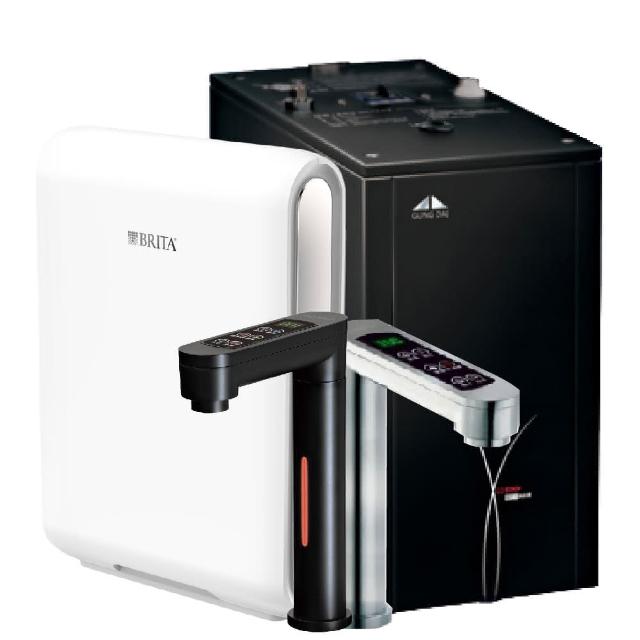 【GUNG DAI宮黛】GD-600/GD600櫥下型觸控式雙溫飲水機搭配BRITA X6超濾四階段硬水軟化型過濾系統