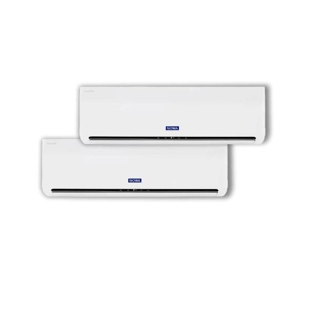 【SOWA 首華】4-5坪+5-6坪 一對二變頻冷暖分離式空調(SDV-P562M201/SSA-P282DV02M+P362DV02M)