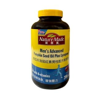 Nature Made 萊萃美 南瓜籽油茄紅素男性活力配方軟膠囊 200粒