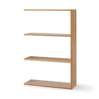 【MUJI 無印良品】自由組合層架/橡木/3層/寬版追加用(大型傢俱配送)