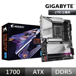 【GIGABYTE 技嘉】Z790 AORUS ELITE AX-W DDR5 主機板+Intel Core i7-14700 20核/28緒(M+C 組合包)