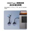 【PX 大通】2年保固免設定會議投影無線投影無線分享HDMI Type C 投屏器鏡射筆電手機投影大螢幕(WTR-5600C)