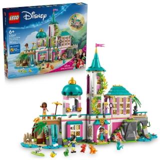 【LEGO 樂高】迪士尼系列 43267 公主城堡和王室寵物(迪士尼 公主城堡 居家擺設 玩具模型)