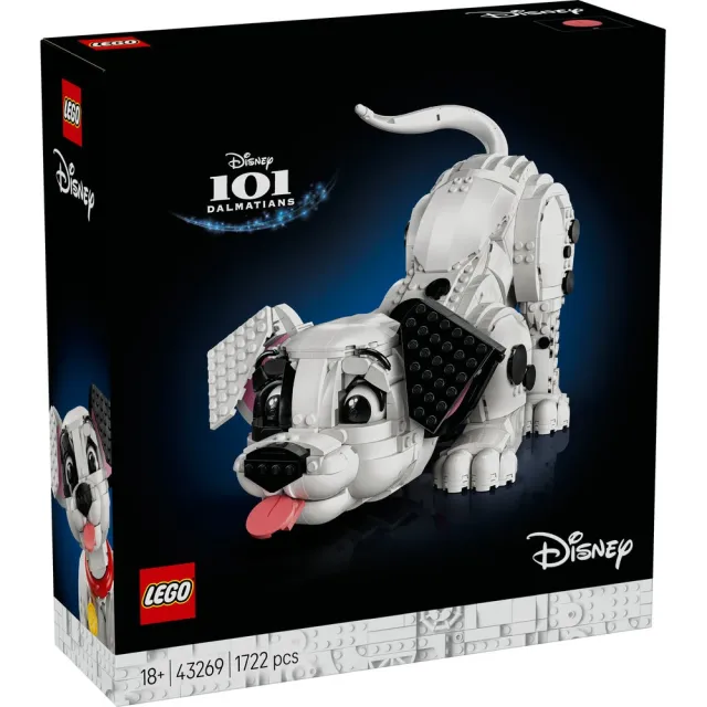 【LEGO 樂高】迪士尼系列 43269 《101 忠狗》小狗(迪士尼 101忠狗 居家擺設 玩具模型)