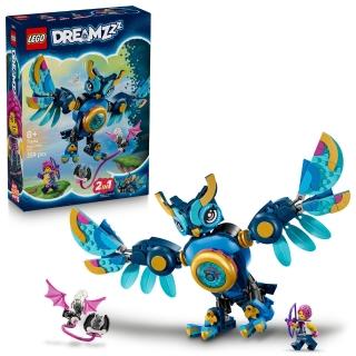 【LEGO 樂高】DREAMZzz 71494 佐伊的時間貓頭鷹(追夢人的試煉 動物玩具 兒童玩具 積木)