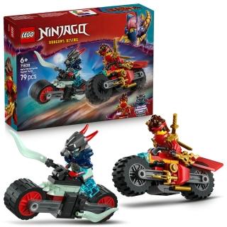 【LEGO 樂高】旋風忍者系列 71838 赤地的摩托車競速戰(忍者積木 兒童玩具 幼兒積木 猛龍崛起)