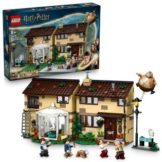 【LEGO 樂高】哈利波特系列 76451 水蠟樹街：瑪姬姑姑來訪(Harry Potter 水蠟樹街 兒童玩具 積木)