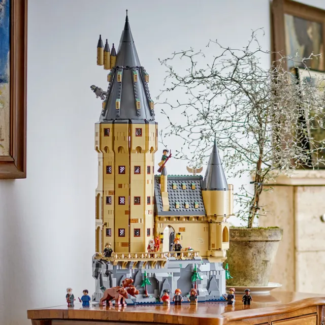【LEGO 樂高】哈利波特系列 76454 霍格華茲城堡：主塔(Harry Potter 霍格華茲城堡 兒童玩具 積木)
