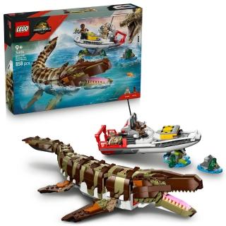 【LEGO 樂高】侏羅紀世界系列 76974 磚拼滄龍船隻任務(侏羅紀世界 恐龍 兒童玩具 積木)