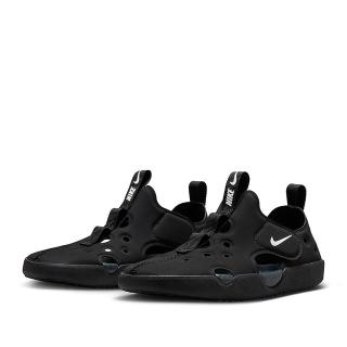 【NIKE 耐吉】涼鞋 童鞋 中童 兒童 魔鬼氈 SUNRAY PROTECT 4 PS 黑 HF6277-001