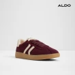【ALDO】CHICSNEAKER-絨毛復古休閒鞋-女鞋(酒紅色)