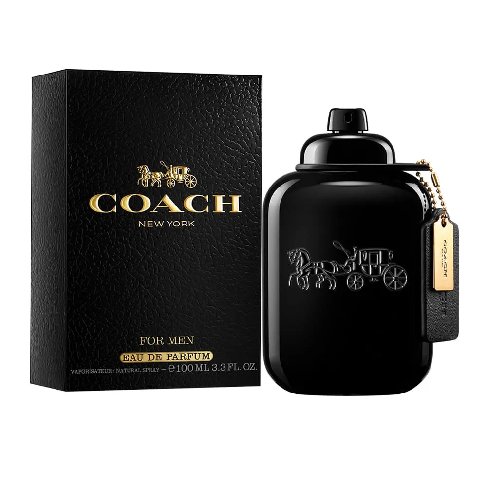 【COACH】Coach For Men 時尚曜黑男性淡香精 100ml(專櫃公司貨)