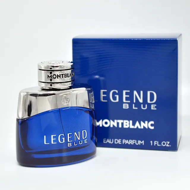 【MONTBLANC 萬寶龍】傳奇紳藍男性淡香精 30ml(Legend Blue 香水 平行輸入)
