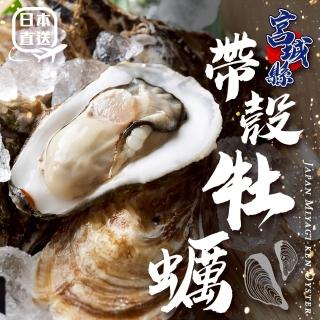 【三頓飯】日本宮城縣帶殼牡蠣(5kg/約40-55顆 露營烤肉/中秋必備)