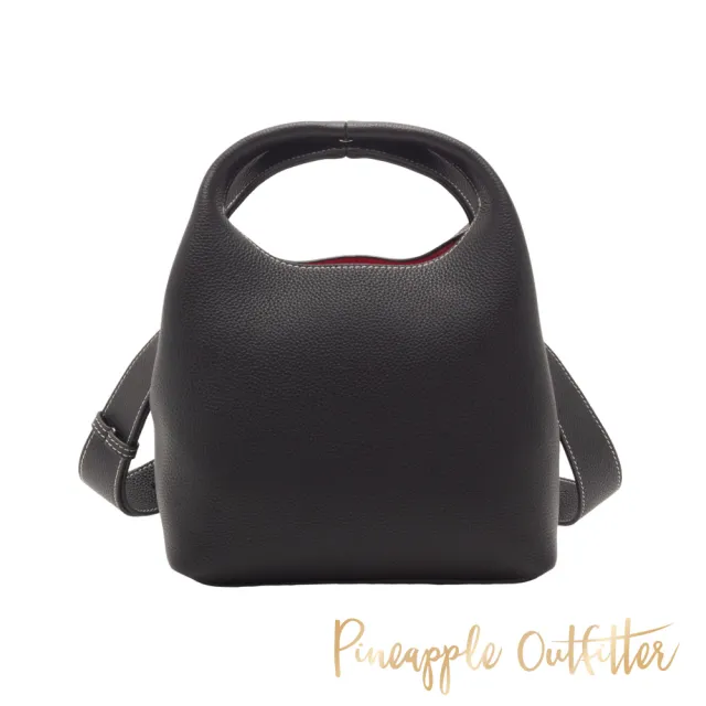 【Pineapple Outfitter】復古大容量手提水桶包(黑色)