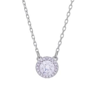 【SWAROVSKI 施華洛世奇】UNA 豪華水晶項鍊(新 品 上 市)