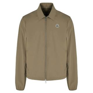 【MONCLER】春夏新款 男款 EVANDRO 襯衫領夾克外套-褐色(1號USA-S、2號USA-M、3號USA-L、4號USA-XL)