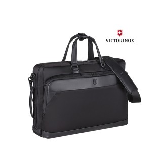 【VICTORINOX 瑞士維氏】17吋ALOX NERO系列 三用公事包(611806)