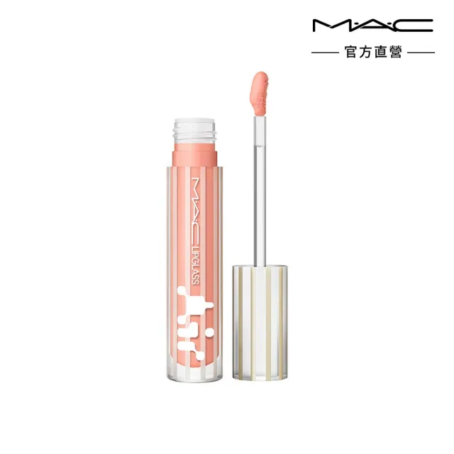 【M.A.C】新品上市 超透亮持色潤唇組(超透亮冰晶潤唇露/保濕豐唇露 5ML+超水感持色水唇膏3g/母親節禮物)