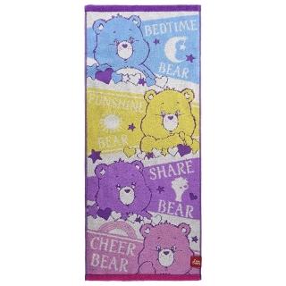 【Marushin 丸真】Care Bears 彩虹熊 純棉毛巾 七彩小熊