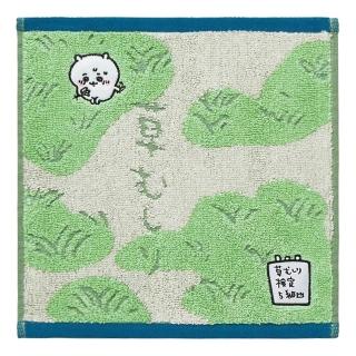 【Marushin 丸真】吉伊卡哇 刺繡純棉小方巾 手帕 小可愛 除草