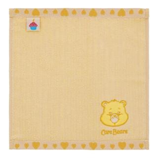 【Marushin 丸真】Care Bears 彩虹熊 刺繡純棉小方巾 純棉手帕 生日熊