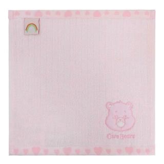 【Marushin 丸真】Care Bears 彩虹熊 刺繡純棉小方巾 純棉手帕 彩虹熊