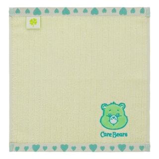 【Marushin 丸真】Care Bears 彩虹熊 刺繡純棉小方巾 純棉手帕 幸運熊