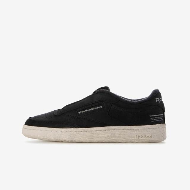 【REEBOK】REEBOK Club C 85 Wm 休閒鞋 皮革 日本白山聯名款 黑 100218233(正品現貨)