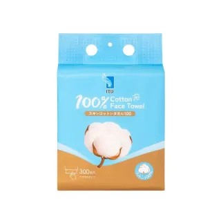 【ITO】全棉抽取式洗臉巾(300抽)