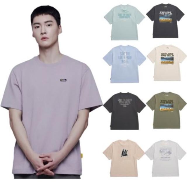 【國家地理服飾官方旗艦】男女同款 圖案涼感短袖上衣(多款可選)