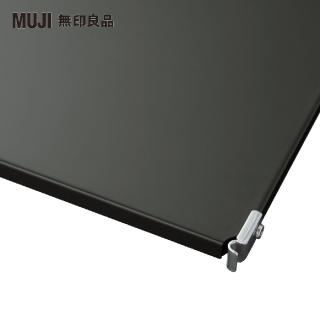 【MUJI 無印良品】SUS追加棚/深灰/42(大型傢俱配送)