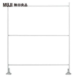 【MUJI 無印良品】SUS追加用側片/亮面淺灰/迷你/9S(大型傢俱配送)