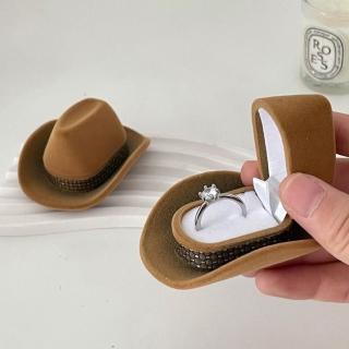 【HOOK 樂鉤生活】胡迪帽子戒指盒(創意戒指收納盒 飾品收納 驚喜飾品禮盒)