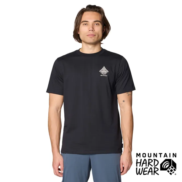 【Mountain Hardwear】Journey Short Sleeve 透氣針織棉短袖T恤 黑色 男款 #2110731