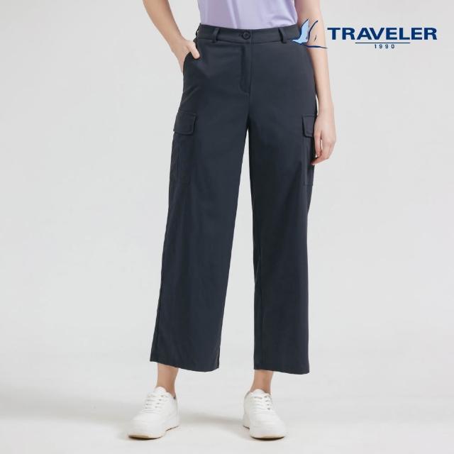 【TRAVELER 旅行者】女款彈性撥水抗UV九分褲｜251TR508(彈性/撥水/)