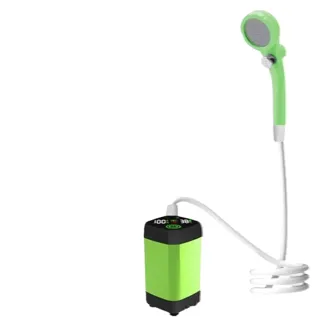 【linsen生活館】花灑 戶外洗澡神器 電動便攜式 淋浴器 電動花灑(7800毫安 水流隨意調節 預售15天)