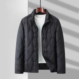 【紐約精品】現貨+預購 真羽絨90%鴨絨羽絨外套羽絨衣夾克(設計簡約溫馨保暖男外套5色a1ix45)