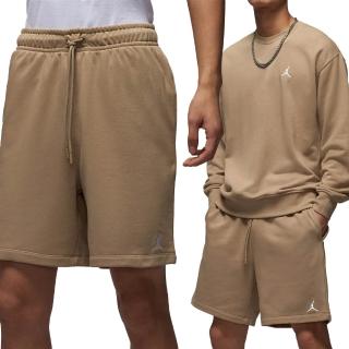 【NIKE 耐吉】J BRK FLC Short LB 男款 沙色 毛圈 抽繩 慢跑 運動 休閒 短褲 FV7288-257