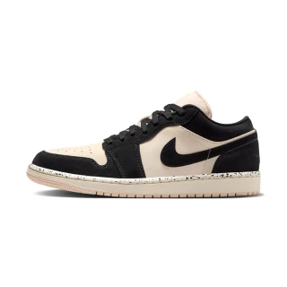【NIKE 耐吉】Air Jordan 1 Low 女鞋 奶茶粉色 喬丹 低筒 透氣 運動 AJ1 休閒鞋 DC0774-003