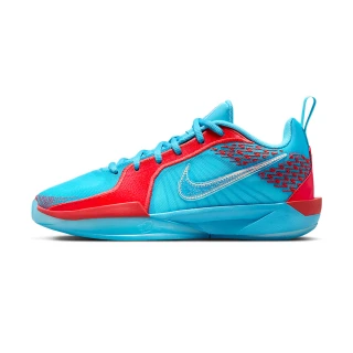 【NIKE 耐吉】Sabrina 2 大童 藍橘紅色 莎賓娜 運動 包覆 緩震 實戰 籃球鞋 FQ7376-400