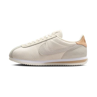 【NIKE 耐吉】Cortez 女鞋 米白橘色 阿甘鞋 麂皮 休閒 復古 運動 休閒鞋 IB8879-211