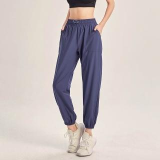 【紐約精品】現貨+預購 瑜珈褲運動長褲高腰健身瑜珈服瑜伽親膚透氣速乾(寬鬆束腳速乾排汗女褲子a1jn39)