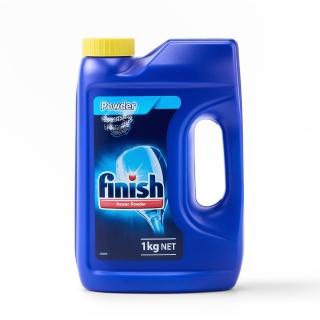 【finish】洗碗機專用 強力洗滌粉劑洗碗粉 1kg/罐(平輸/雙倍酵素洗碗粉/強效去油去漬/全機型適用)