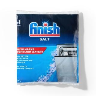 【finish】洗碗機專用 軟化鹽 軟水鹽 1kg/包(平輸/ 每次一包/硬水區必備/軟化水質/預防水垢/保養機體)