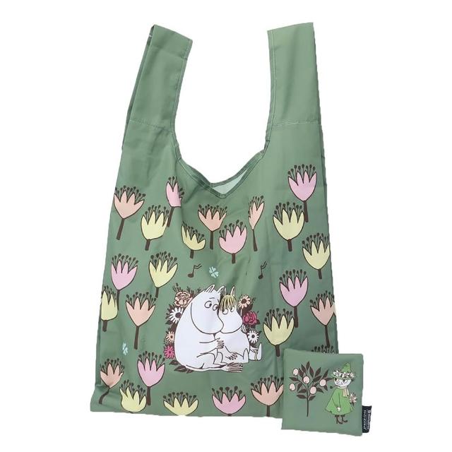 【Marushin 丸真】母親節禮物 Moomin 收納環保購物袋 嚕嚕米 感謝