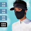 【羽和暖swarm】大帽簷遮陽掛耳冰絲騎行防風面罩