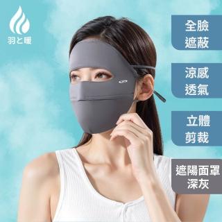 【羽和暖swarm】立體剪裁騎行遮臉款 冰絲涼感遮陽透氣防風面罩